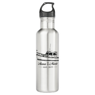 Stainless Tumbler - the Anna Marie Boat 710 Ml Water Bottle