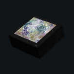 Stains and splatters of paint under hammered glass gift box<br><div class="desc">Digital image of texture which has shapes and characteristics similar to hammered glass, but has been subjected to graphic editing effects that left the colours in a very rustic style, reminiscent of splashes and stains of paint or corroded parts, or, at some point it may seem that there is a...</div>