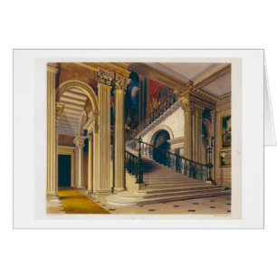 Stair Case, Buckingham House, from 'The History of