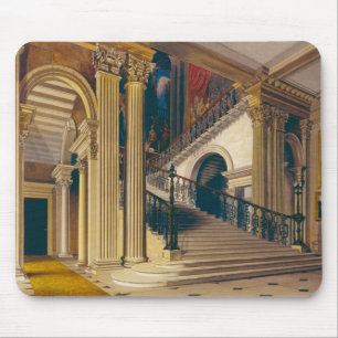 Stair Case, Buckingham House, from 'The History of Mouse Pad