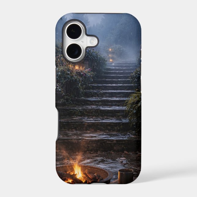 Stair Garden Hideaway iPhone Case (Back)