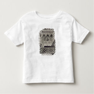 Staircase at Strawberry Hill, engraved by J. Newto Toddler T-Shirt