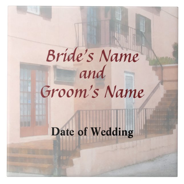 Staircase in Bermuda Wedding Products Tile (Front)