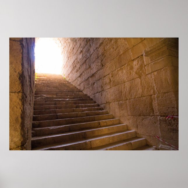 Staircase In Miletus Poster (Front)