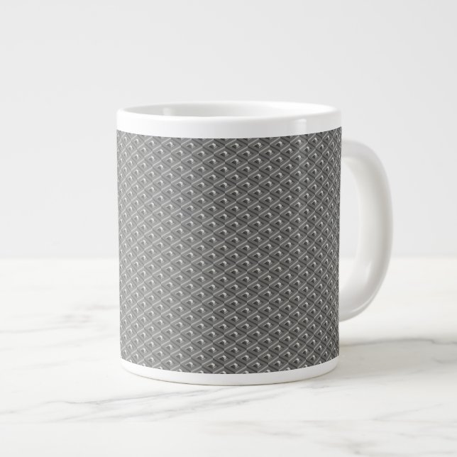 Staircase in Stairs pattern Large Coffee Mug (Front Right)