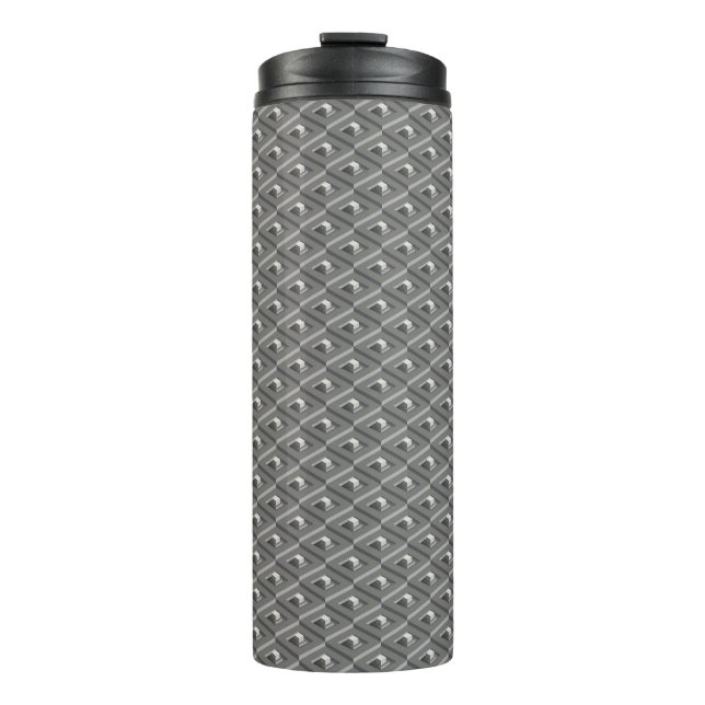 Staircase in Stairs pattern Thermal Tumbler (Front)