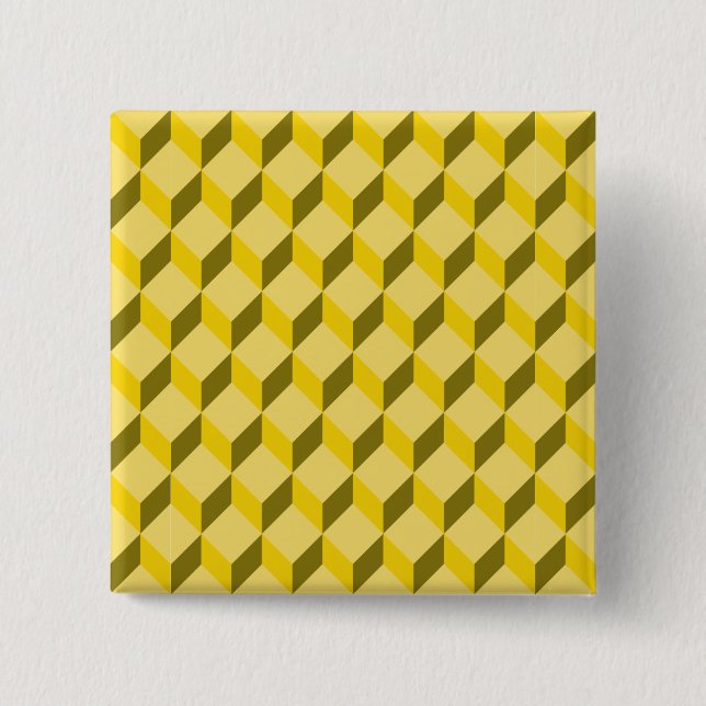 staircase pattern 15 cm square badge (Front)