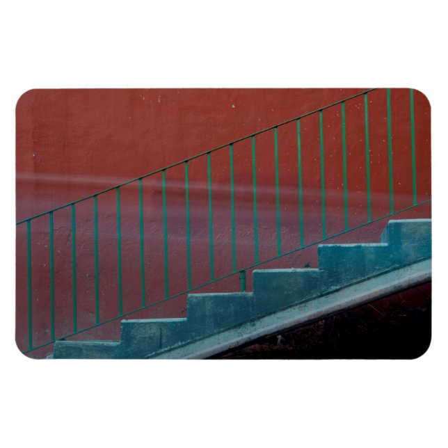 Stairs And Railing Still Life Magnet (Horizontal)