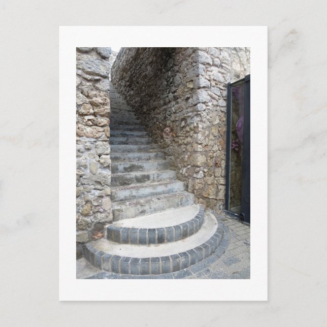 Stairs at RIF Fort Postcard (Front)