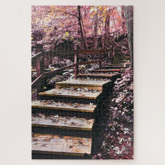 stairs dreamscape jigsaw puzzle (Vertical)