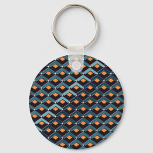 Stairs in Stairs pattern Altona Key Ring