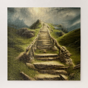 Stairs To Heaven Jigsaw Puzzle