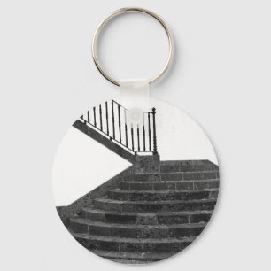 Stairway and post box key ring