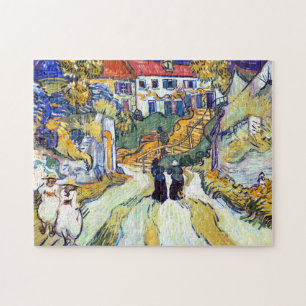 Stairway at Auvers by Vincent Van Gogh   Jigsaw Puzzle