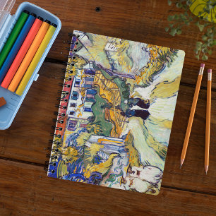 Stairway at Auvers by Vincent Van Gogh Notebook