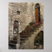 Stairway in Assisi