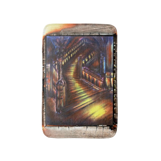 Stairway of Light Bath Mat (Front Vertical)