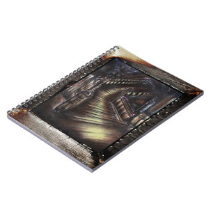 Stairway of Light Poster Notebook