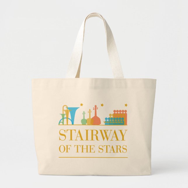 Stairway of the Stars Totebag Large Tote Bag (Front)