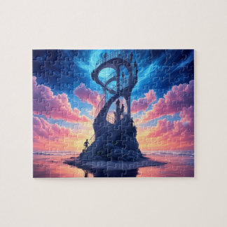 Stairway to Heaven, Jigsaw Puzzle, 8x10 in, 110 pc Puzzle