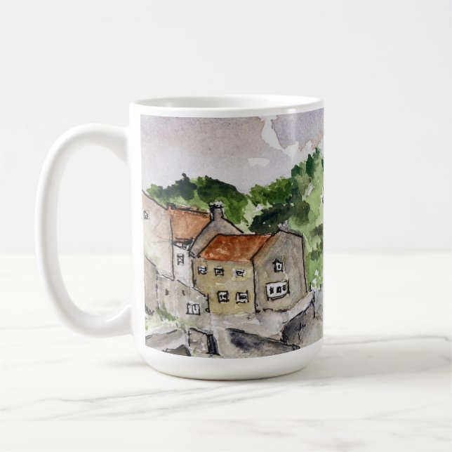 Staithes Beck Whitby Coffee Mug (Left)