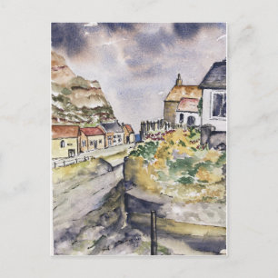 Staithes Harbour  Postcard