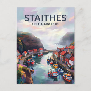 Staithes United Kingdom Postcard