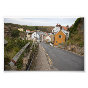 Staithes Village High Street Photo Print