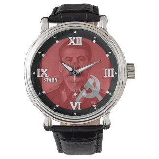 Stalin USSR Communist CCCP History Figure Watch