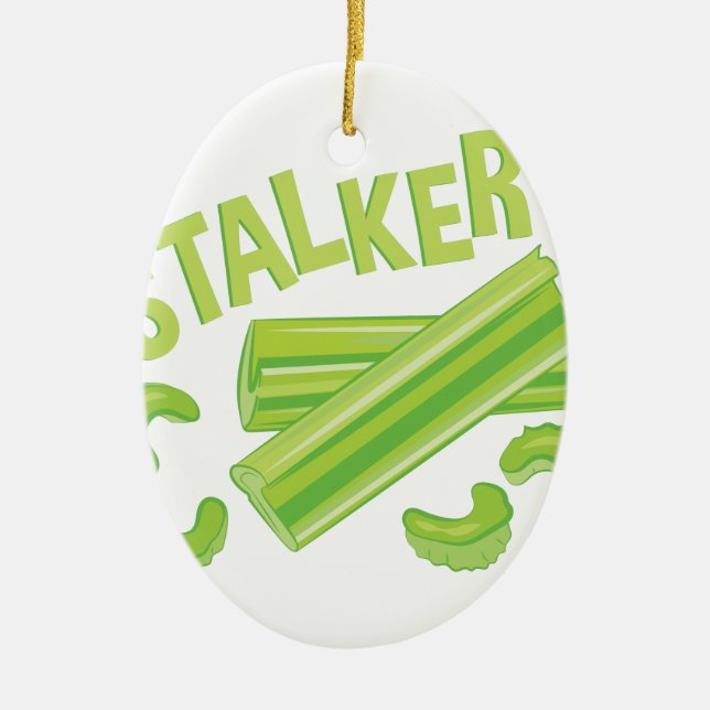 Stalker Ceramic Tree Decoration (Front)