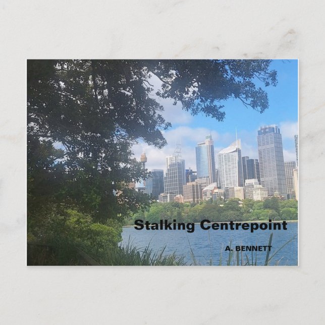 Stalking Centrepoint Postcard (Front)