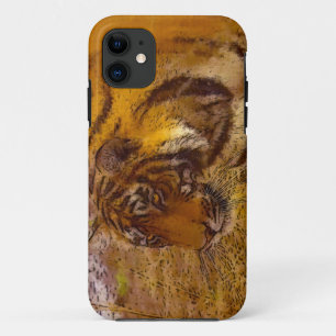 Stalking Tiger Wildlife Fine Art iPhone 5 Case