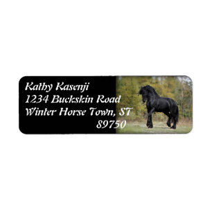Stallion Strut Return Address Label