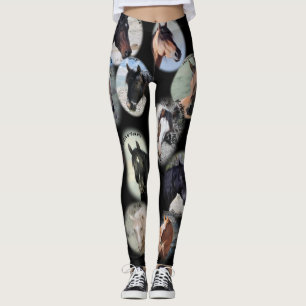 Stallions from Sand Wash Basin Leggings