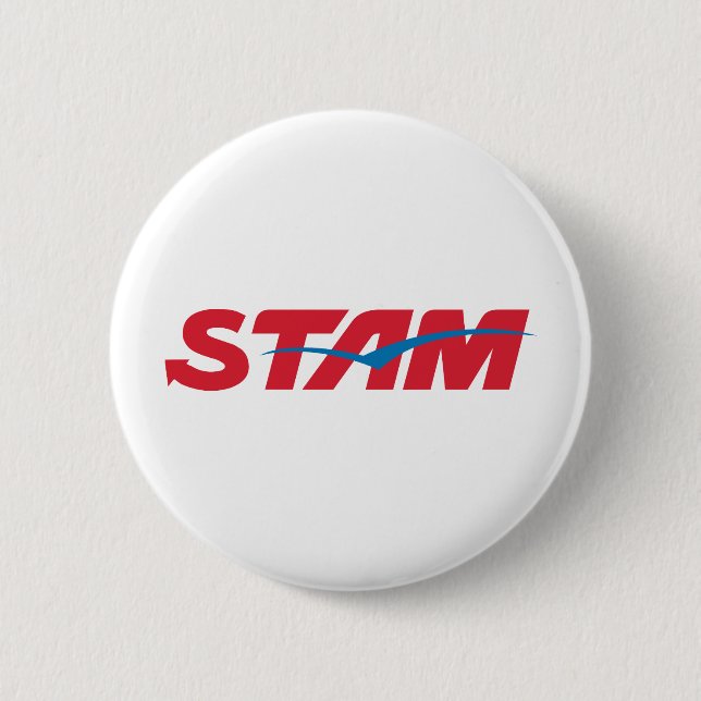 Stam 6 Cm Round Badge (Front)