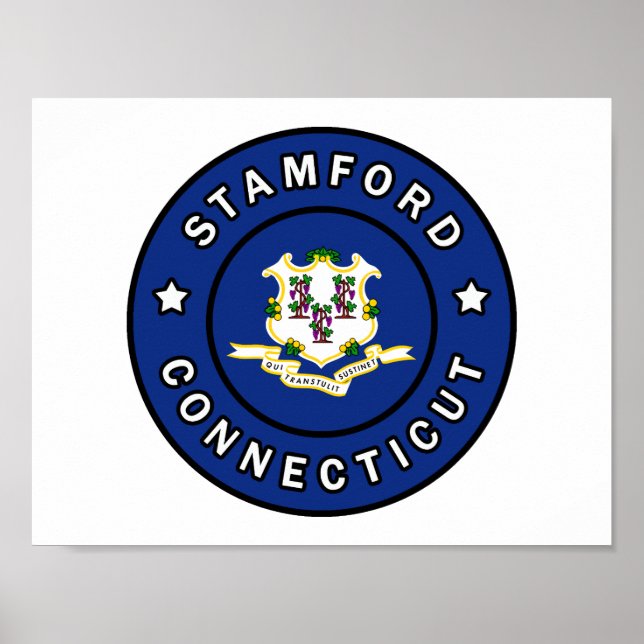 Stamford Connecticut Poster (Front)