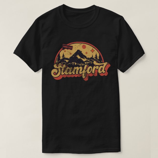 Stamford, Connecticut T-Shirt (Design Front)