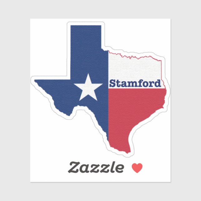 Stamford Texas Flag (Sheet)