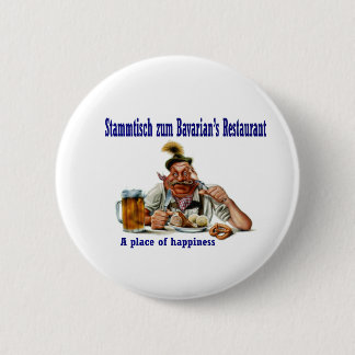 stammtisch 6 cm round badge