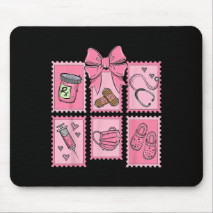 Stamp Bow Pharmacy Pill Cpht Pharmacist Technician Mouse Pad