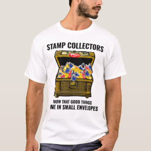 Stamp Collecting Collector Philatelist T-Shirt