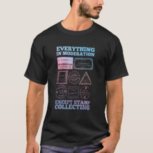 Stamp Collecting Hobby T-Shirt