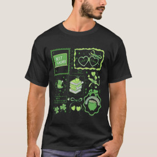 Stamp Coquette Stem Math Science Teacher St Patric T-Shirt