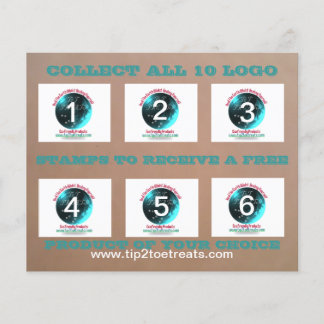 Stamp Coupon Book Flyer