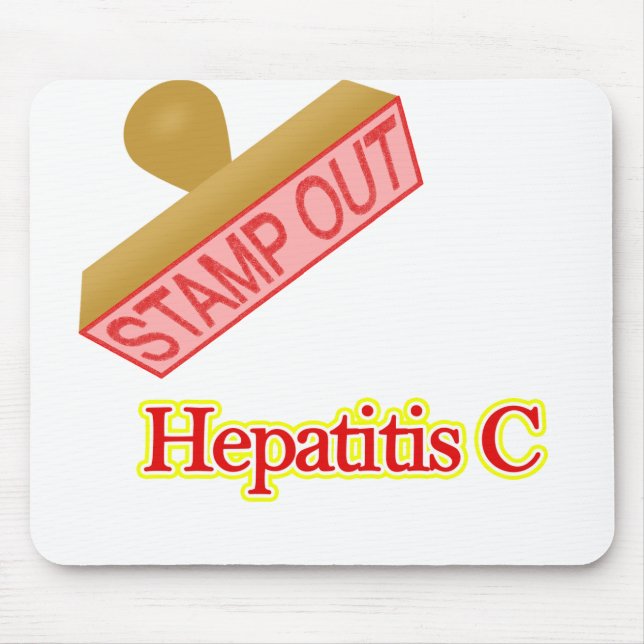 Stamp Out Hepatitis C Mouse Pad (Front)