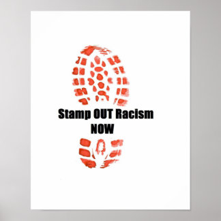 Stamp out Racism Poster