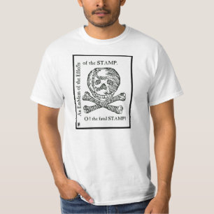 stamp tax skull T-Shirt