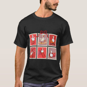 Stamp valentines occupational therapy silly goose T-Shirt
