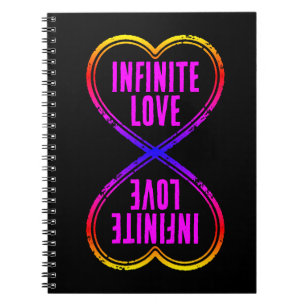 Stamp - YOUR TEXT & IDEA - HEART SHAPE 1 Notebook