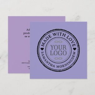 Stamp - YOUR TEXT & LOGO 2 Invitation